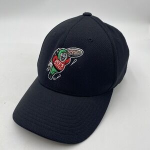 JET'S PIZZA Medium Flex Fit Hat Baseball Cap Black Employee/Worj/Uniform
